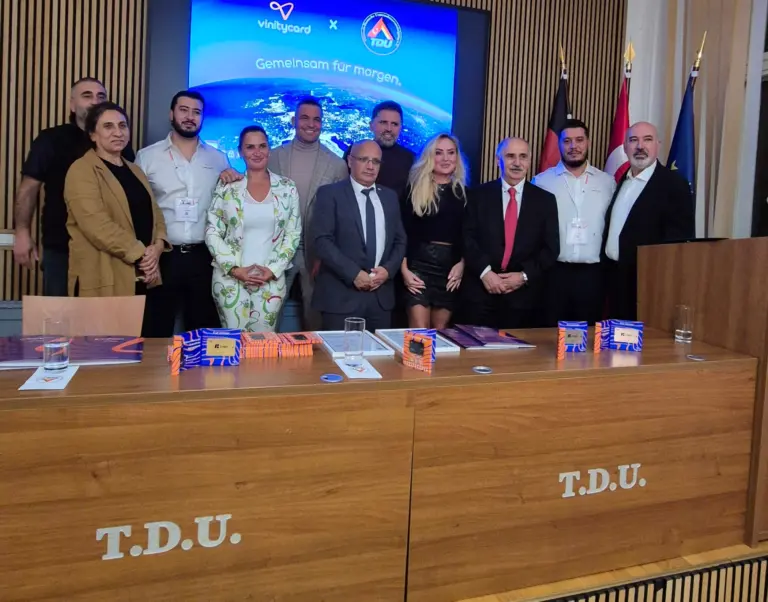Vorstellung des Projekts „Viniticard“ der Çolaker Gruppe bei der TDU