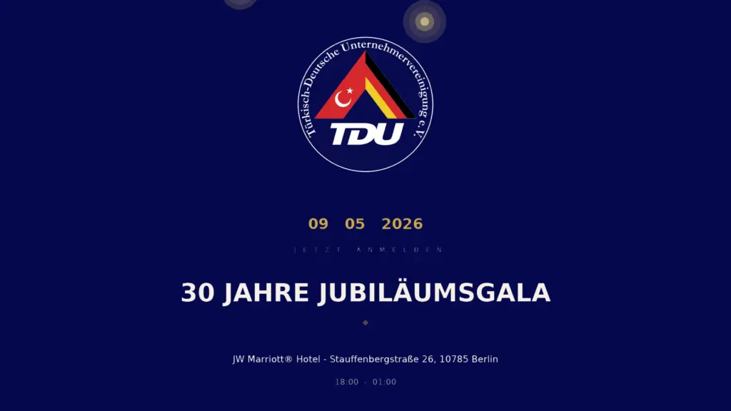 30 Jahre TDU – Jubiläumsgala in Berlin