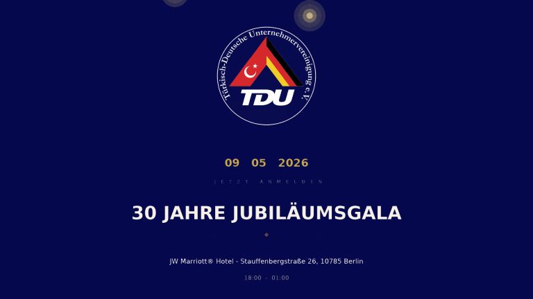 30 Jahre TDU – Jubiläumsgala in Berlin